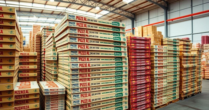 Onde comprar caixa de pizza: as melhores opções para seu negócio