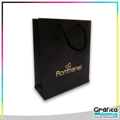 Onde comprar sacolas de papel personalizadas