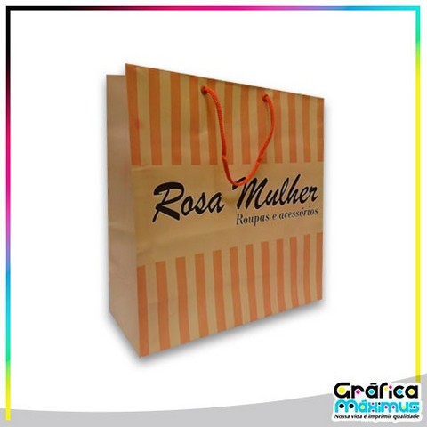 Sacolas de papel personalizadas fortaleza